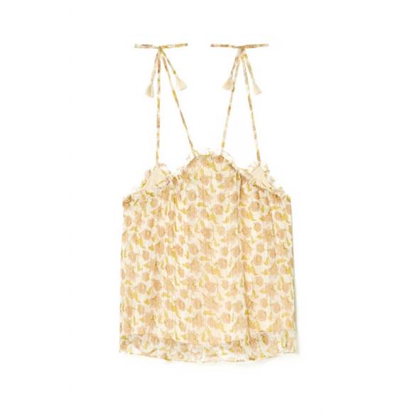 NEW LOUISE MISHA women's legra top in blush flowers - Picture 2 of 4